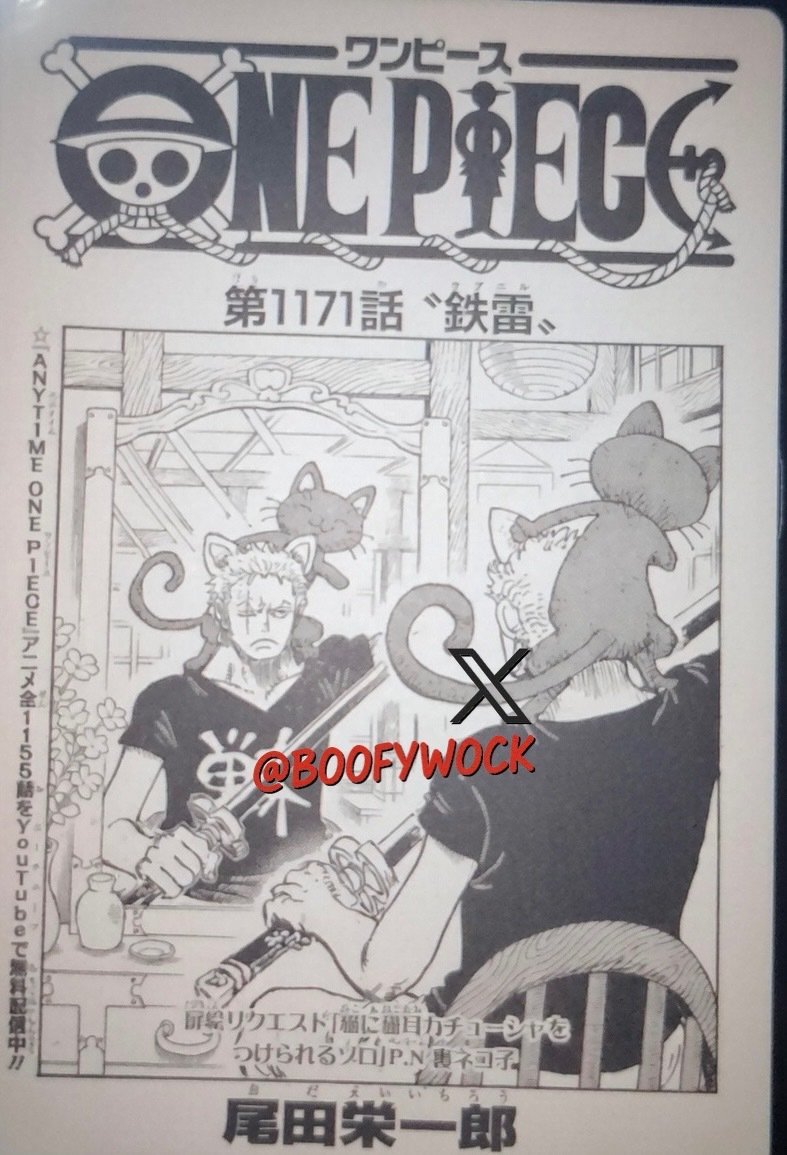       One   Piece 1171 Page 1